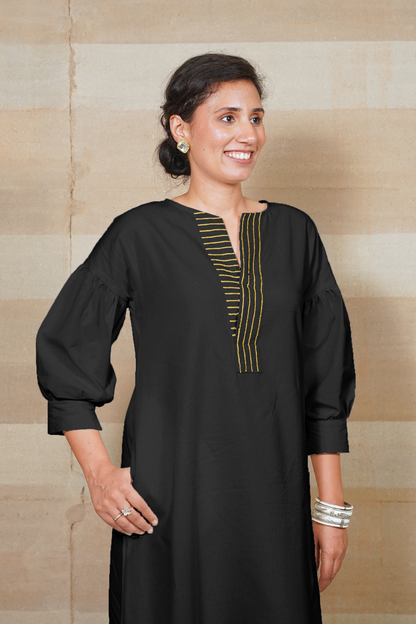 Kora Elegance Embroidered Dress